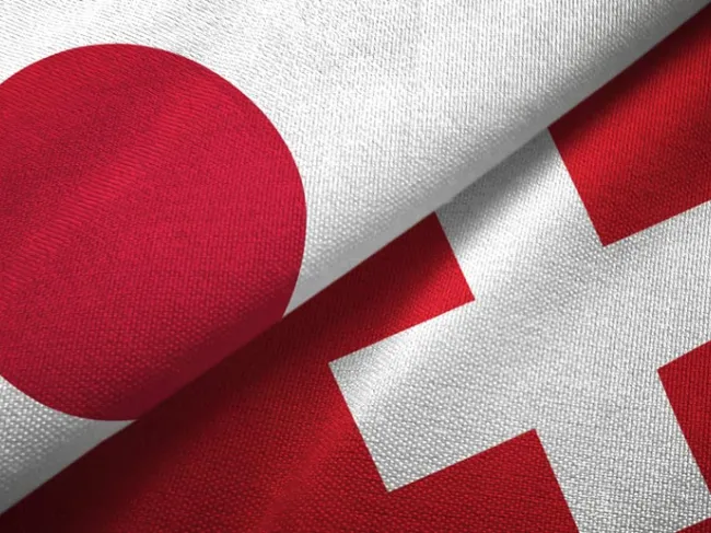 Switzerland and Japan